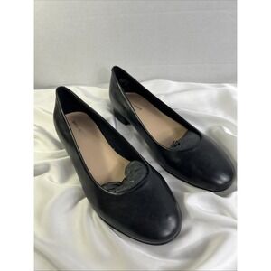 ⭐️NEW! Easy Spirit Women's Classic Low Heel Flats - Black - 7 W